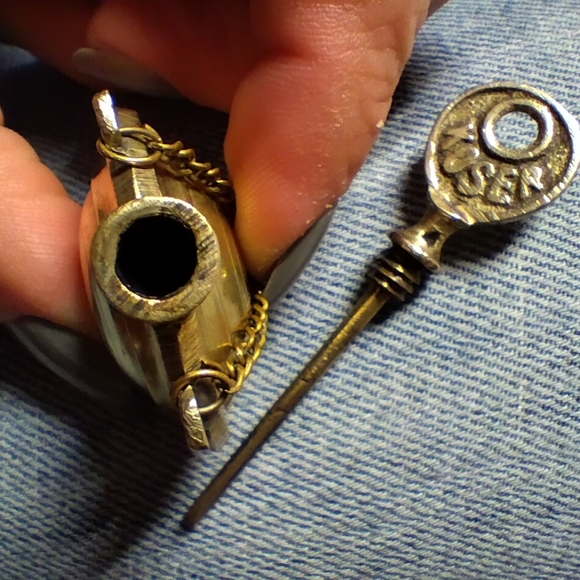 Jewelry Vintage Islamic Brass Kohl Holder Traditional Kohl Pot Eyeliner Surma Dani Kajal